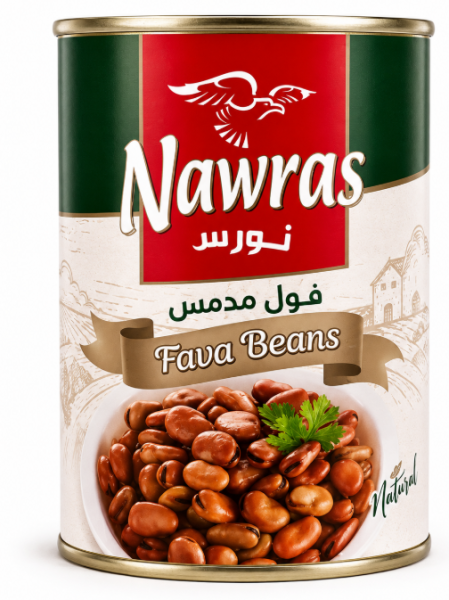 NAWRAS Fava bønner Klassisk 400 g x 24 Stk