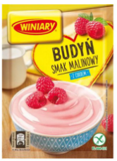 Winiary - Raspberry Flavour Pudding with Sugar 60gx30