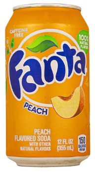 FANTA PEACH 355 ml X 12 Stk