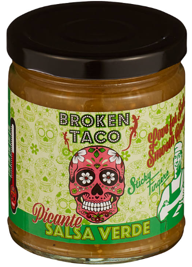 BROKEN TACO Salsa Verde 270 g x 6 Stk