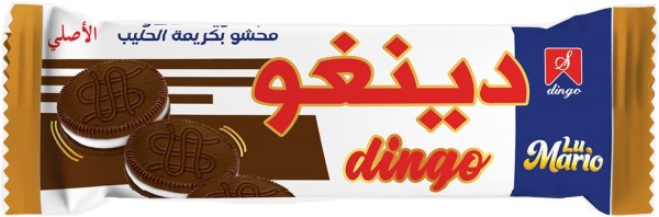 DINGO Biscuits With Cocoa Cream 12 Stk x 12 Kartong