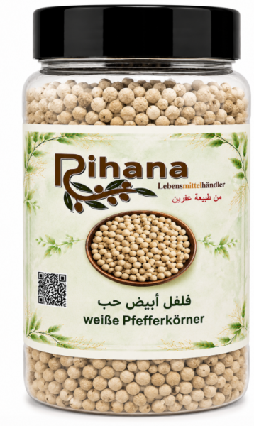 Rihana Hvit Pepper Hel 400 g x 24 Stk