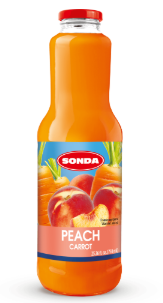 SONDA carrot-peach 750 ml x 8 Stk