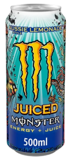 Monster Energy Drink Aussie Juiced Lemonade 500ML x 12