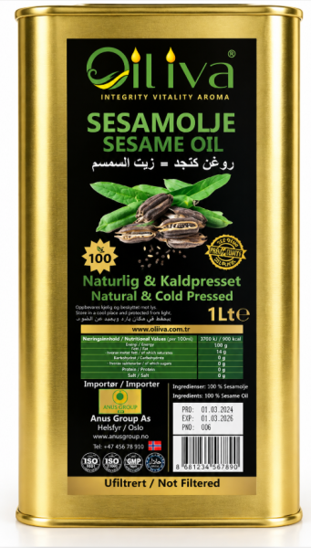 Oiliva Sesamolje 1 L x 12 Stk