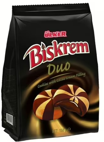 ULKER Biskrem Duo 150g x18