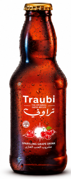 Traubi Rosiner kulsyre 220 ml x 24 Stk
