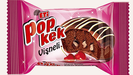 Eti Pop Cake Cherry 60Gr x 24 Stk