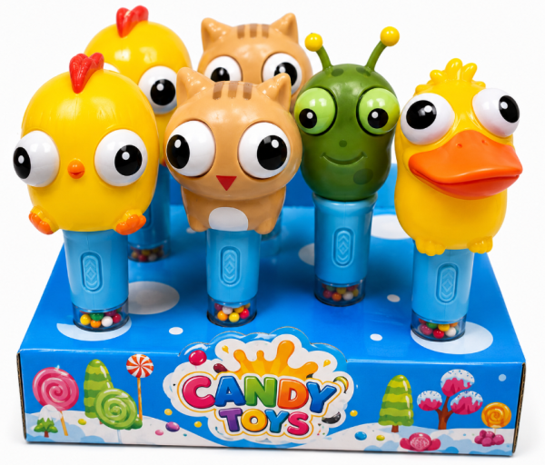 Candy Toys Animals 12 Stk