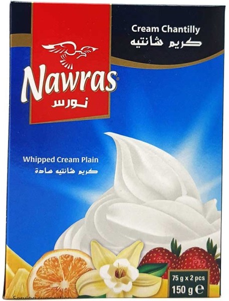 NAWRAS Vaneljekrem Santi 150 g x 12 Stk