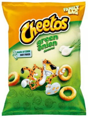 Cheetos Green Onion Flavour 130gx14