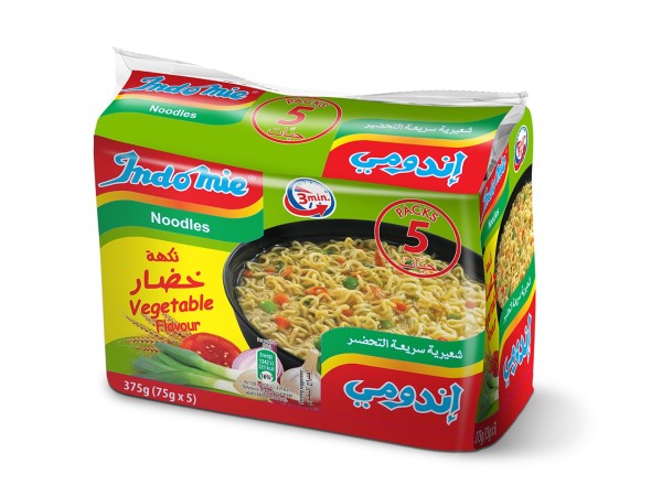 Indomie Noodles Vegetables Flavor 75 g x 40 Pcs