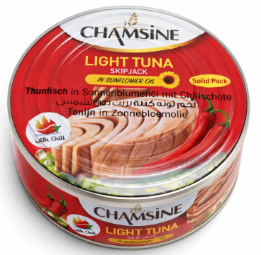 CHAMSiN Tuna With Chilli 160g x 48 Stk