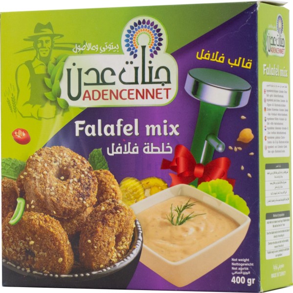 ADEN CENNET Falafel blanding+Plastform 400 g x 12 Stk