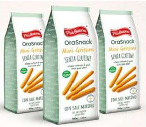 Piu Buono - Orasnack SG Mini Grissini 150 g x 15 Stk