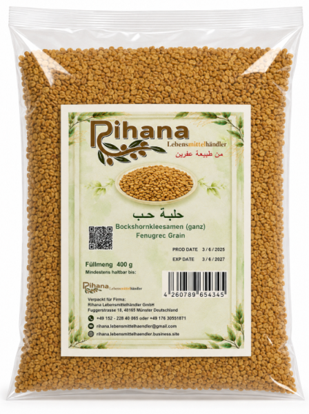 Rihana Bukkehornsfrø 400 g x 40 Stk
