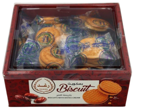 RAGHD Biscuit With Ddates Cream 400g x 12 Stk