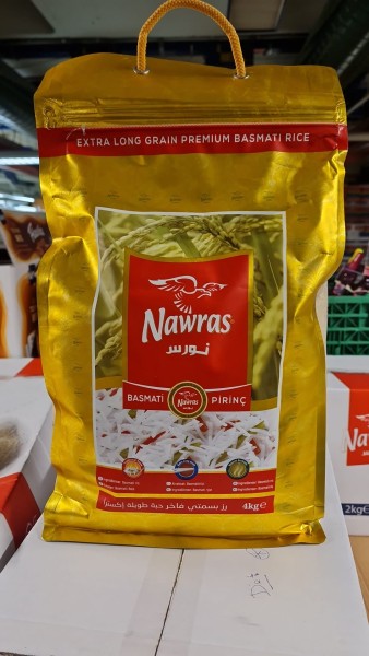 NAWRAS Basmati Ris 4 kg X 5 Stk