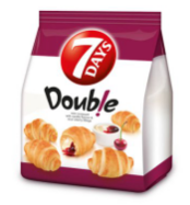 7 Days - Croissant Mini Double With Vanilla and Cherry 185gx8
