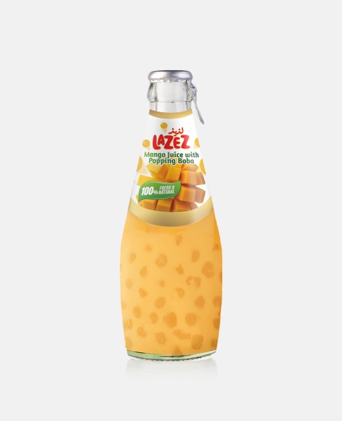 Lazez Mango Juice with Popping Boba 290ml x 24