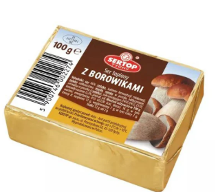 Sertop Creamy Processed Cheese With Boletus 10 x 100 g