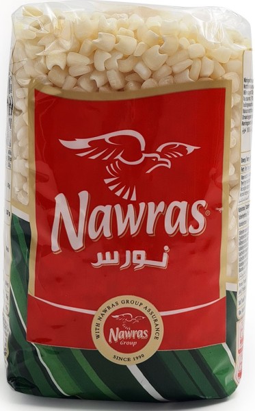 NAWRAS White Corn 900 g X 10 Pcs