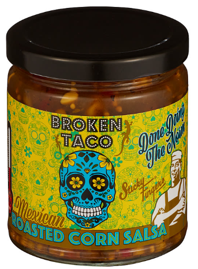 BROKEN TACO Mexican roasted corn salsa 250 g x 6 Stk