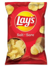Lays Chips Salt 125gx21