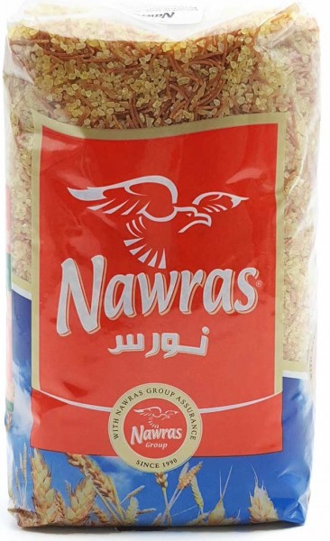 NAWRAS Bulgur Medium Med Vermicelli 900 g x 10 Stk