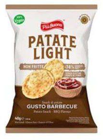 Piu Buono - Patete Light Barbeque 40 g x 16 Stk