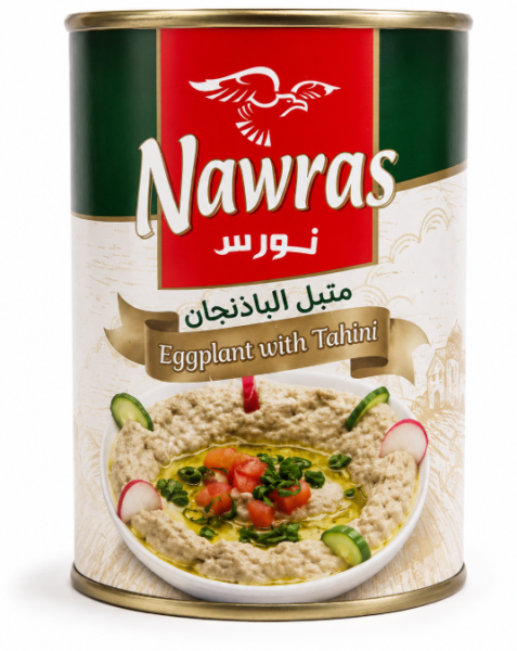 NAWRAS Eggplant with Tahini (Mutabal) 400 g x 24 Stk