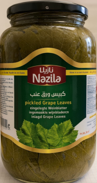 Nazila Pickled Grape Leaves 1300g x 6 Stk