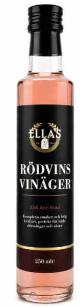 ELLAS Rødvinseddik (Hellas) 250 ML X 12 Stk