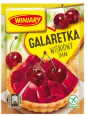 Winiary - Cherry Flavoured Jelly 71gx22