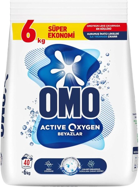 OMO Active Oxygen Powder 6 kg x 4 Stk