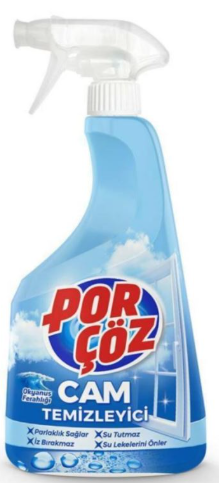 Porçöz Glass Cleaner 750 ml x 12 Stk
