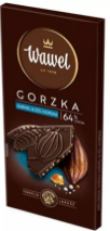 Wawel - Caramel & Sea Salt 70% Cocoa Dark Chocolate 100gx16