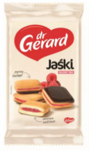 Dr Gerard - Jaski Raspberry Sponge Cookies 205gx8