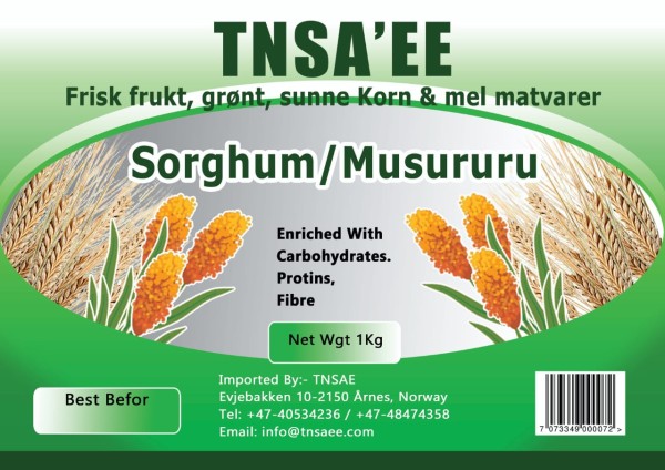TNSA" EE Sorghum/Musururu Flour 1 kg x 5 Stk