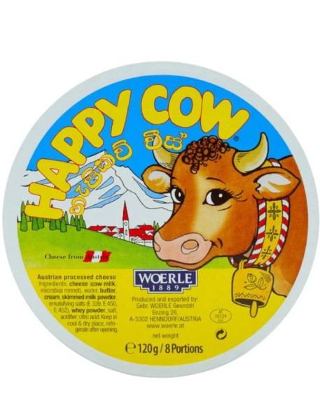 HAPPY COW Portions 120G x 48 Stk