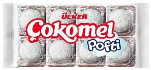 ULKER cokomel pofti White 8x18g 1x18 Stk
