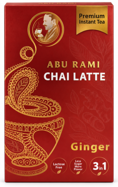 Abu Rami Karark te Ginger Latte (8 x 25 g) x 24