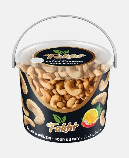 alFakhr Cahsewnøtter (240) Spicy&Lemon 4.5 KG X 1 Stk
