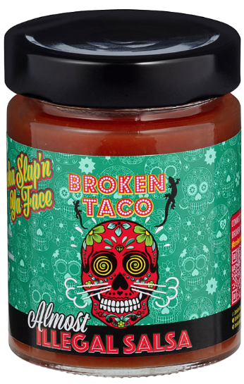 BROKEN TACO Almost illegal Salsa 300 g x 6 Stk