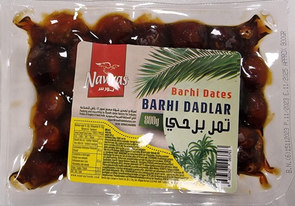 NAWRAS Barhi Dadler (Saudi) 800 g x 8 Stk