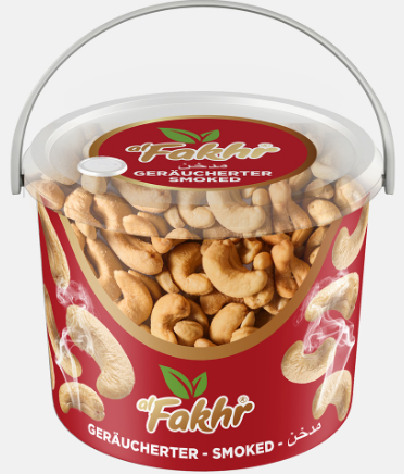 alFakhr Cahsewnøtter (240) Røkt 5 KG X 1 Stk