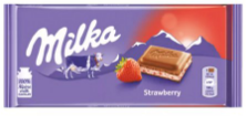 Mondelez - Milka Strawberry Alpine Milk 100gx22