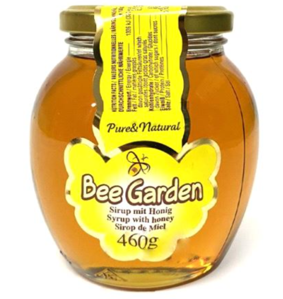 Bee Garden Honning Med Sirup 460gr X 12 Stk