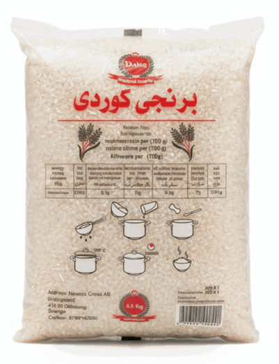 Dalya Rund Ris Kurdi 4,5kg x 4 Stk