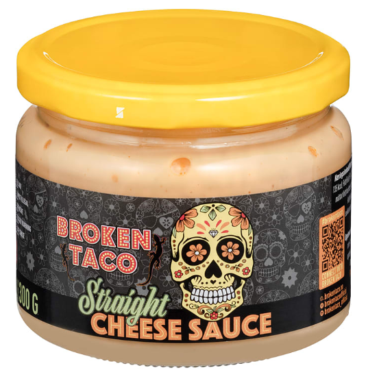 BROKEN TACO Cheese dip Salsa 300 g x 6 Stk